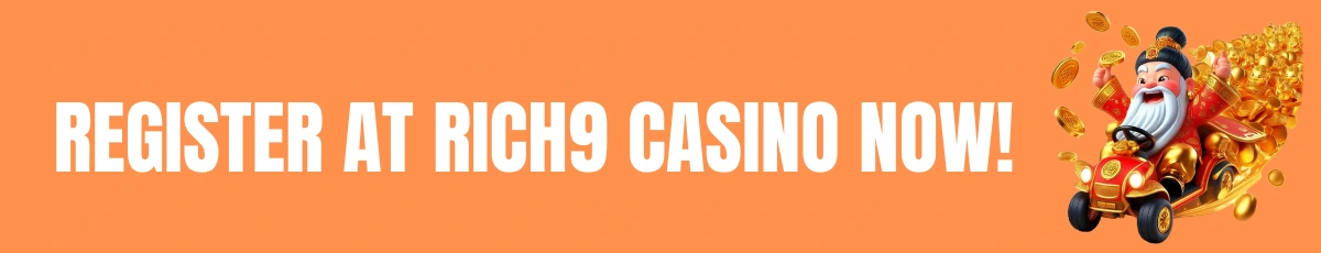 register at rich9 casino now